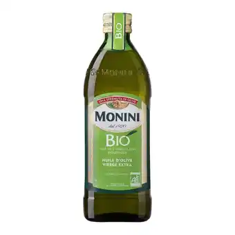 Auchan Supermarché Huile d'olive vierge extra bio monini offre