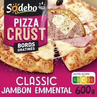 Auchan Pizza crust sodebo offre