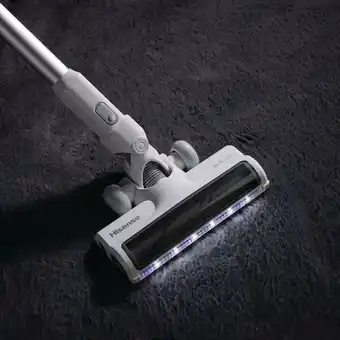Auchan Aspirateur balai hisense hvc6133wii flex offre