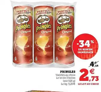 Super U Pringles offre