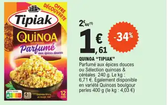 E.Leclerc QUINOA "TIPIAK" offre