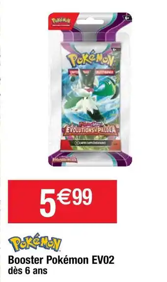 Cora x Carrefour Pokémon booster pokémon ev02 offre