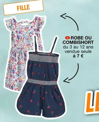 Cora x Carrefour Robe ou combishort offre