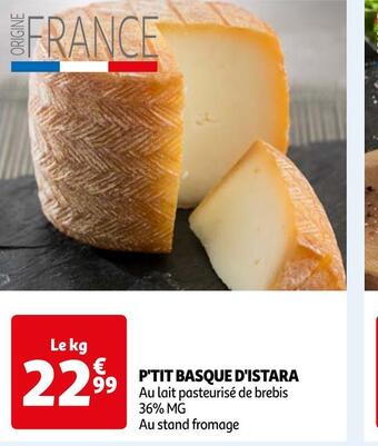 Auchan P'tit basque d'istara offre