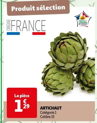 Auchan Artichaut offre