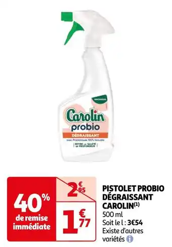 Carolin pistolet probio dégraissant (1)