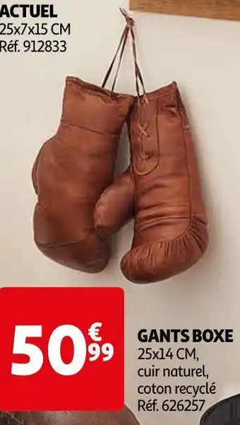 Auchan Gants boxe offre