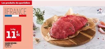 Auchan Viande bovine : steak offre