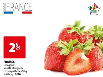 Auchan Supermarché Fraises offre