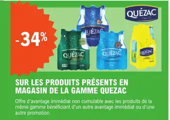 E.Leclerc SUR LES PRODUITS PRÉSENTS EN MAGASIN DE LA GAMME QUEZAC offre