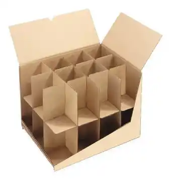 Croisillon range verre pour carton 36 l