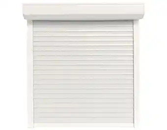 Brico Dépôt Volet roulant aluminium motorisé blanc - h. 215 x l. 210 cm offre