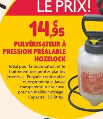 Pulvérisateur à pression préalable hozelock