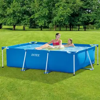 Auchan Piscine tubulaire métal frame junior offre