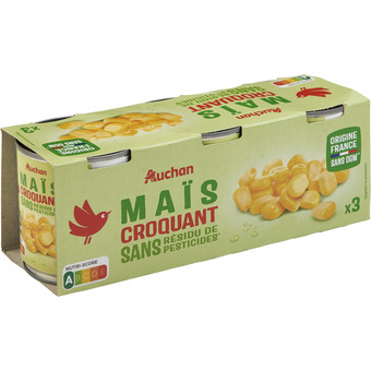 Auchan Maïs croquant auchan offre