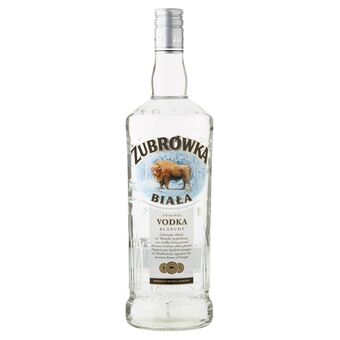 Auchan Vodka zubrowka biala offre
