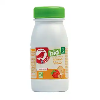 Auchan Lait et céréales banane auchan baby bio offre