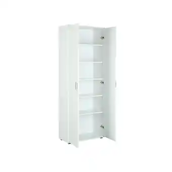 Auchan Armoire de rangement multifonctions 2 portes visconti offre