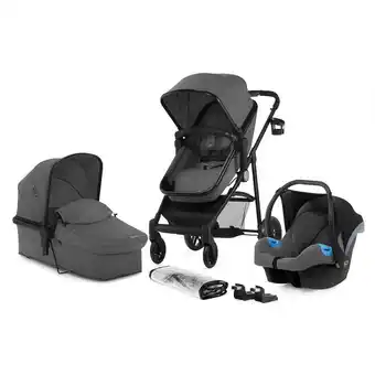 Auchan Poussette combinée 3 en 1 juli kinderkraft offre