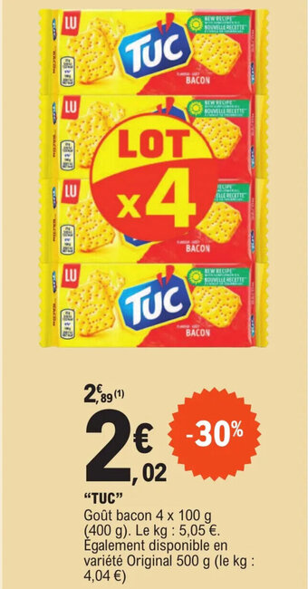 E.Leclerc "TUC" offre