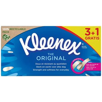 Auchan Boîte mouchoirs the original kleenex offre