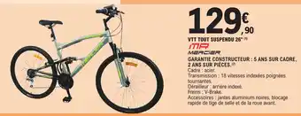 VTT TOUT SUSPENDU 26" (¹) MA