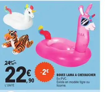 BOUEE LAMA A CHEVAUCHER En PVC.