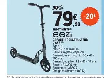 E.Leclerc TROTTINETTE (4) offre