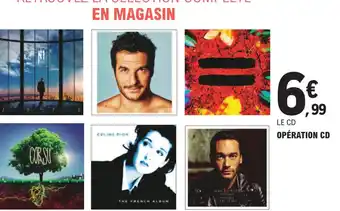 E.Leclerc OPÉRATION CD offre