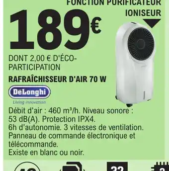 RAFRAÎCHISSEUR D'AIR 70 W