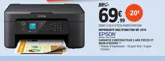 E.Leclerc IMPRIMANTE MULTIFONCTION WF-2910 offre