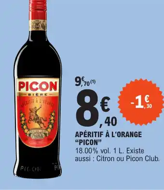 APÉRITIF À L'ORANGE "PICON"