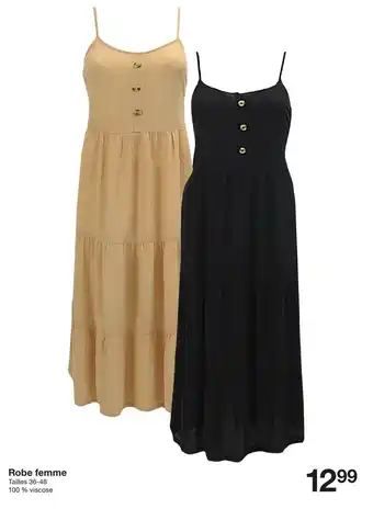 Zeeman Robe femme offre