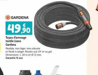 Tuyau d'arrosage textile Liano
