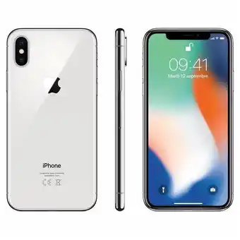 Iphone x - 256 go - mqag2zd/a - argent