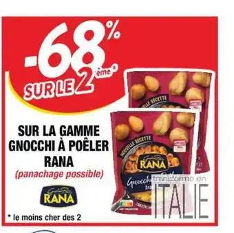 Cora x Carrefour La Gamme Gnocchi à Poêler Rana offre
