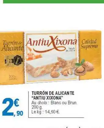 E.Leclerc Turron De Alicante offre