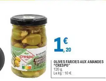 E.Leclerc Olives Farcies Aux Amandes offre