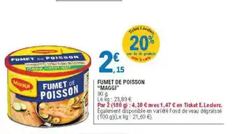 E.Leclerc Fumet De Poisson offre