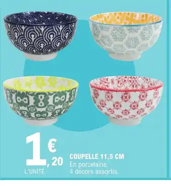 E.Leclerc COUPELLE 11,5 CM offre