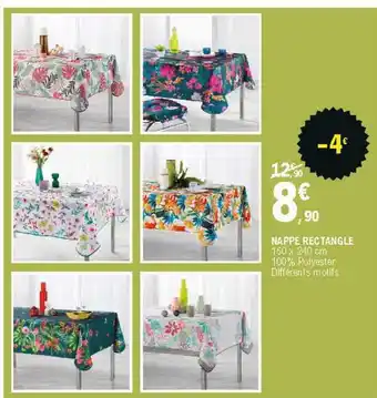 E.Leclerc Nappe Rectangle offre