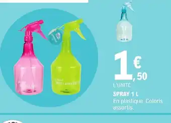 E.Leclerc SPRAY 1 L offre