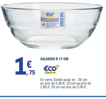 E.Leclerc SALADIER Ø 17 CM offre