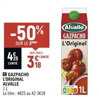 Alvalle gazpacho l’original