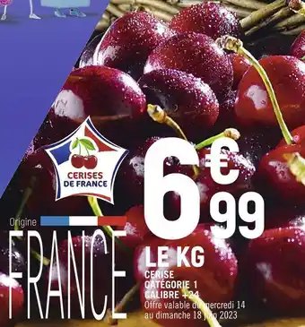 Spar Cerise offre