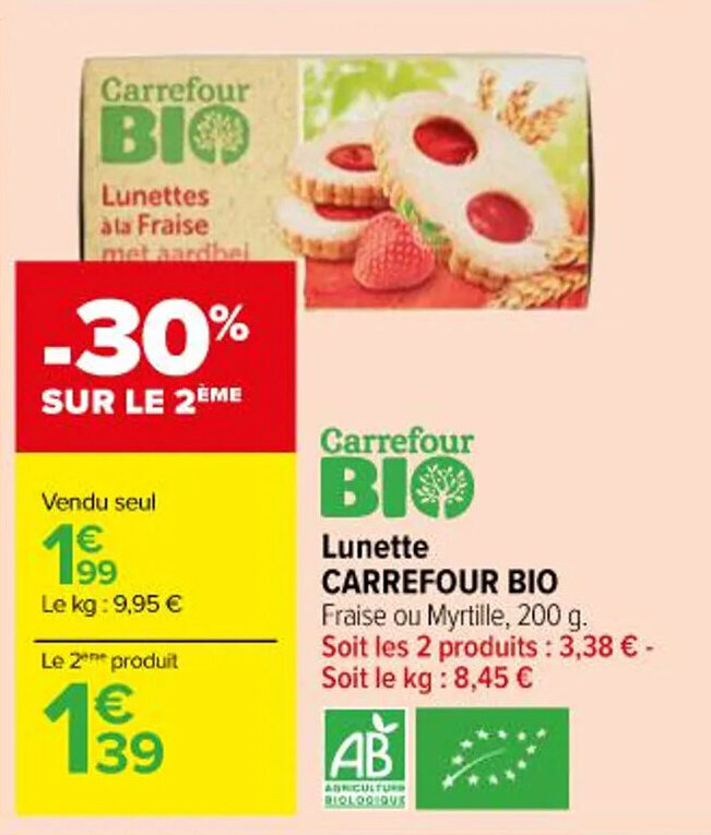 Lunette carrefour discount