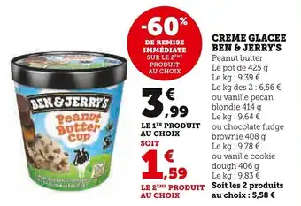 CREME GLACEE BEN & JERRY'S