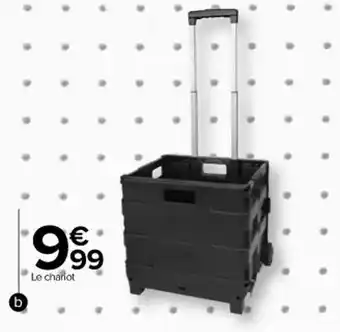 Carrefour Market Chariot pliant offre
