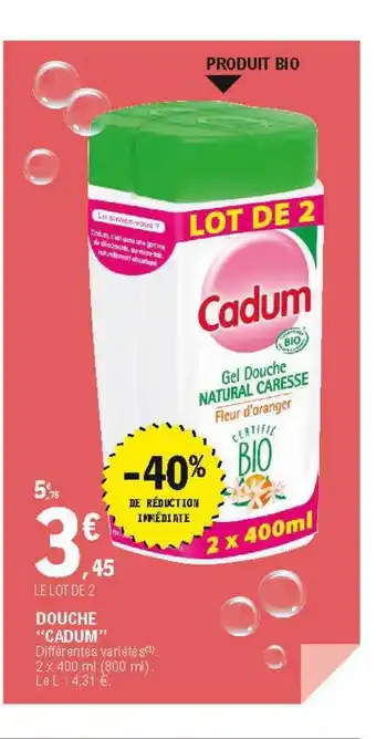 E.Leclerc Douche offre