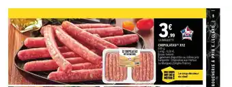 E.Leclerc Chipolatas X12 offre